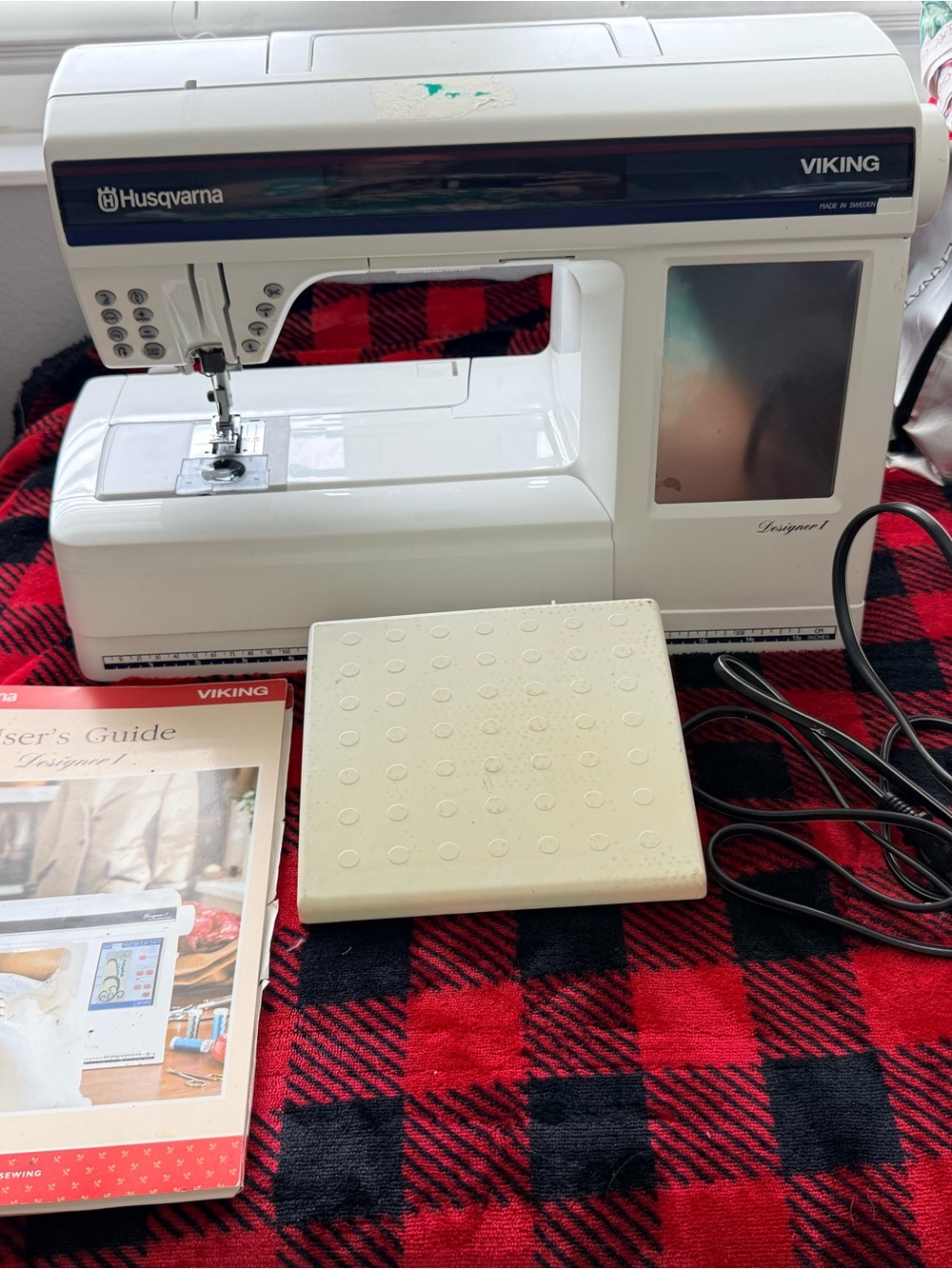 Viking Designer 1 Sewing Machine - White